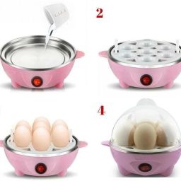 dn brothers Egg Boiler 7 Egg Single layer 766 Egg Cooker, Egg Boiler, Egg Poacher Electric, Egg Steamer (Multicolor) 766 Egg Cooker image 3