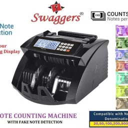 SWAGGERS Manual Value Note Counting Machine with Fake Note Detection for All New and Old Notes 10,20,50,100,200,500,2000 Note Counting Machine image 2
