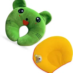 Polyester Fibre Animals Baby Pillow Pack of 2-image-92