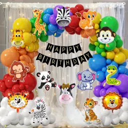 Jungle Safari Birthday Party Decoration Set-image-7