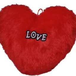 Heart Fur Cushion Pillow For Home Decor, Sofa, Kids, Girls, Car, 16 x 16 Inch Microfibre Floral Baby Pillow Pack of 1-image-38