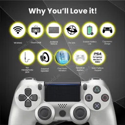 HG WORLD Playstation Dualshock 4 Joystick Wireless for PS4 Gamepad Motion Controller Motion Controller image 5
