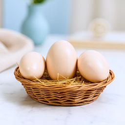 Handmade Wooden Eggs Toy Set for Kids Pack of 5 Pcs-5