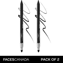 Ultime Pro Intense Gel Kajal With Smudger & Sharpener | Pack of 2-image-0