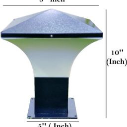 brightlyt GL01_3PC Gate Light Outdoor Lamp image 5