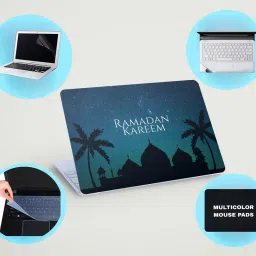 SDM 5IN1LAPTOPSKIN,SCREEN&KEYGAURD PROTECTOR,TRACKPAD,MOUSEPAD15.6INCH181 Combo Set-image-26