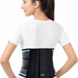 Lumbo Sacral Belt, Black, Medium, 1 Unit Back / Lumbar Support-78