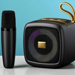 Nilesawar X19 (2-in-1) Bluetooth Karaoke Mic with Speaker – For Kids, Adults & Events 5 W Bluetooth Speaker-image-6