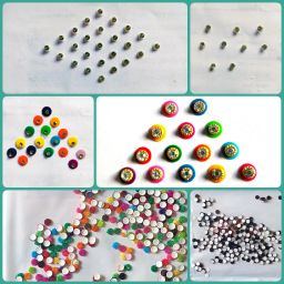 multicolour bindi for girls Woman GIRLS AND WOMAN Multicolor Bindis-image-15