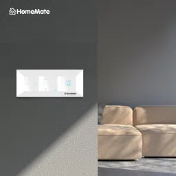 HomeMate Wi-Fi Smart 4 Gang Switch | Works with Amazon Alexa, Google Assistant & Siri Smart Switch image 5