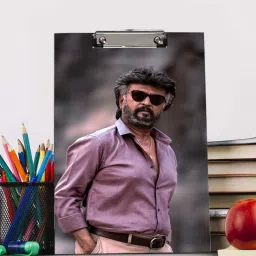 Rajnikanth Digital reprint examination pad school collage Size 14x10 inch-image-63