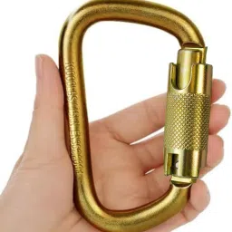 Heavy-Duty Climbing Carabiner 23KN Twist Auto Locking Karabiner Snap Hook Clip Locking Carabiner-picture-42