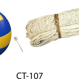 Classic Volleyball With Cotton Net CT-107 Volleyball Kit-image-32