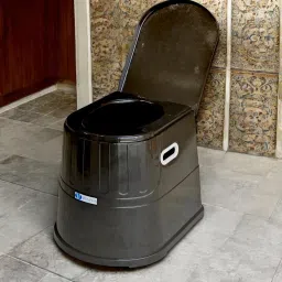 Commode Stool |Toilet Chair | Indian Toilet 2 Western converter for Knee Patient Commode Shower Chair-image-24