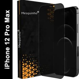 Mesquinho Edge To Edge Tempered Glass for Apple iPhone 12 Pro Max, iPhone 12 Pro Max Anti Spy Glass-image-38