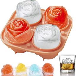 Orange Silicone Ice Ball Tray-image-79