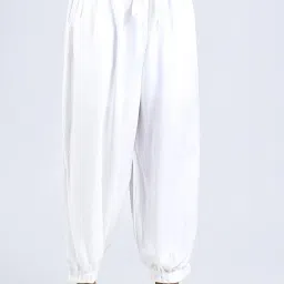 Solid Rayon Women Harem Pants-image-37