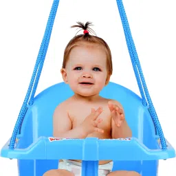 BEST FOR 9 MONTH + KIDS , MADE IN INDIA JHULA (SWING), STRONG ROPE Swings-6
