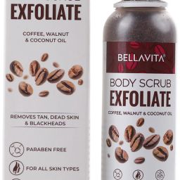 Coffee Face & Body Scrub For Skin Brightening De-Tan Ayurveda, Exfoliate Knees, Elbows, Face, Scalp, Arms Etc Scrub-23