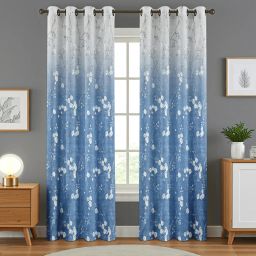 214 cm (7 ft) Polyester Room Darkening Door Curtain (Pack Of 2)-image-49