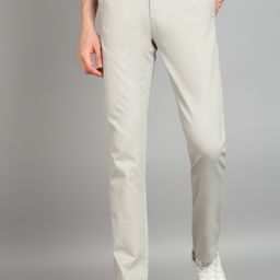 killer Men Slim Fit Beige Lycra Blend Trousers-picture-46