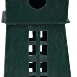 Green Hut Shaped Tealight Lantern Green Iron Table Lantern-image-58