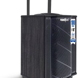 Frontech Nocturn Trolley Neo Speaker | Rechargeable Battery | Guitar & Mic SW-0225 100 W Bluetooth Party Speaker-image-59