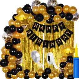 Happy Birthday Decoration Items - Pack Of 46 (Set of 46)-11