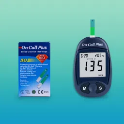 On Call Glucometer Test Strips Combo (50T + 25T) Combo Pack | 75 Glucometer Strips image 5