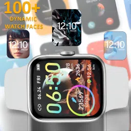 GameSir H9 2.01" Display Amoled, Bluetooth calling, Health tracking & Games with Earbuds Smartwatch image 5