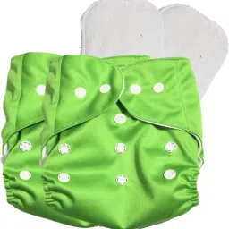 Reusable Adjustable Washable Solid Button Diaper Nappy For Baby New Born To 2-14