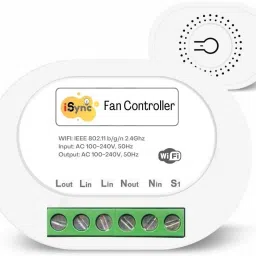 iSync Smart WiFi Fan Controller, convert any fan to smart, Mobile app control & Alexa, Smart Switch-25