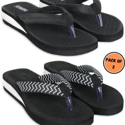 Doctor step with cibek comfortable extra soft daily wear women slipper pack of 2 Women Flip Flops-image-10