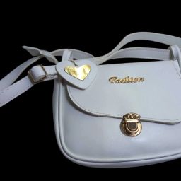 Gold Women Sling Bag gold-heart-slingbag-image-36