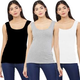 Women Multicolor Tank Top/Vest-image-19