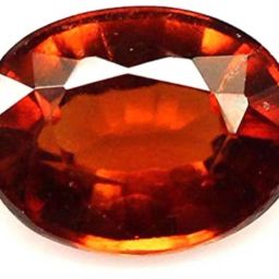 Lab Certificd Natural Gomed 100%orginal ( Hessonite )5.25. Ratti Stone Garnet Ring-image-16