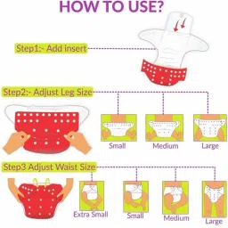 kogar High Quality 4 Layer Cotton Microfiber White Insert Liner Reusable Washable Cotton Diaper Nappy Inserts for Baby Cloth Diapers, 4 Layer Inserts Liners Natures Cloth Diaper Liner - S - M (pack Of 10) image 4