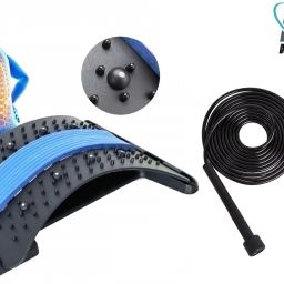 Magic Back Pain Relief Region Support With Pencil Rope For Men & Women Fitness Accessory Kit Kit-image-30
