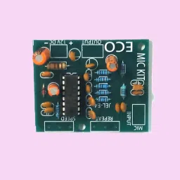 Echo MIC Nano Circuit Microphone Pre Preamp Kit with presets for audio amplifiers(PT2399 Based) Electronic Components Electronic Hobby Kit-23