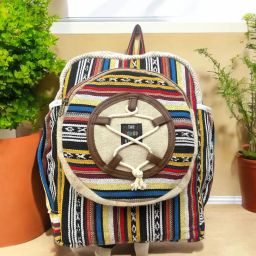 Small 11 L Laptop Backpack Small 5 L Backpack New Pure Hemp Laptop Bag Backpack/Traveler Bag-image-74