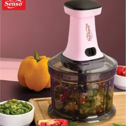 Unbreakable Push Chopper Vegetable Chopper with Sharp Steel Blades Onion Chopper Vegetable & Fruit Chopper-image-8
