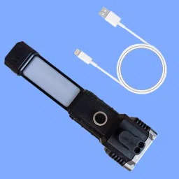 Portable & rechargeable 3W LED power bank flashlight torch Torch-10