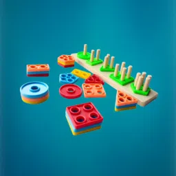 Geometric Shape Sorter Puzzle Toy Shape Matching Blocks Color LC03.807 Geo-picture-34