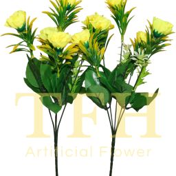 TFH artificial flowers for room decoration Yellow Rose Artificial Flower-image-63