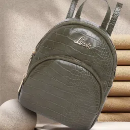 12.5 L Backpack Glossy croco Mini Backpack-image-14