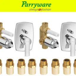 Crust concealed Diverter Body , Upper Part MTA 8 pic set of 2 pic 329 Crust Diverter with upper trim Diverter | Brass MTA 3/4 x 1/2 | Complete set Diverter Faucet-37