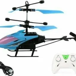 Kids Plastic Induction Type 2-in-1 Flying Helicopter with Remote31-image-58