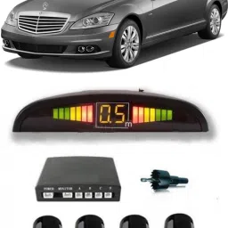 JJB412 Black Car Reverse Parking Sensor with LED Display 4 Sensor A412 Parking Sensor-1