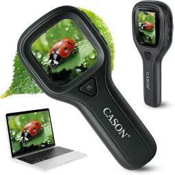 Digital Pocket Microscope for Kids Upto 400X, Portable Handheld Magnifying Glass-20