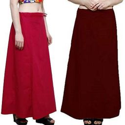 RANI-MAROON Pure Cotton Petticoat-image-33